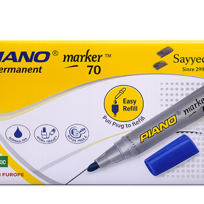 Piano Permenant Marker Pack of 12