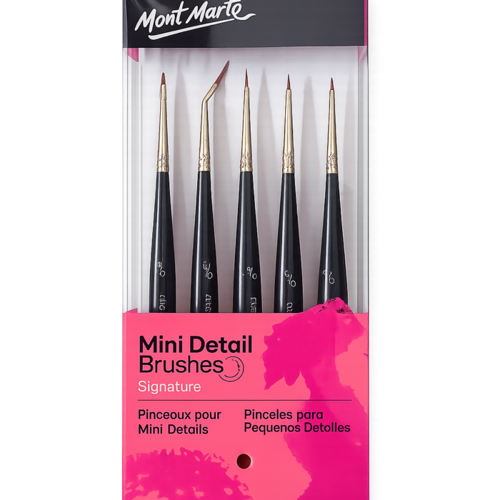 Mont Marte Mini Detail Brushes